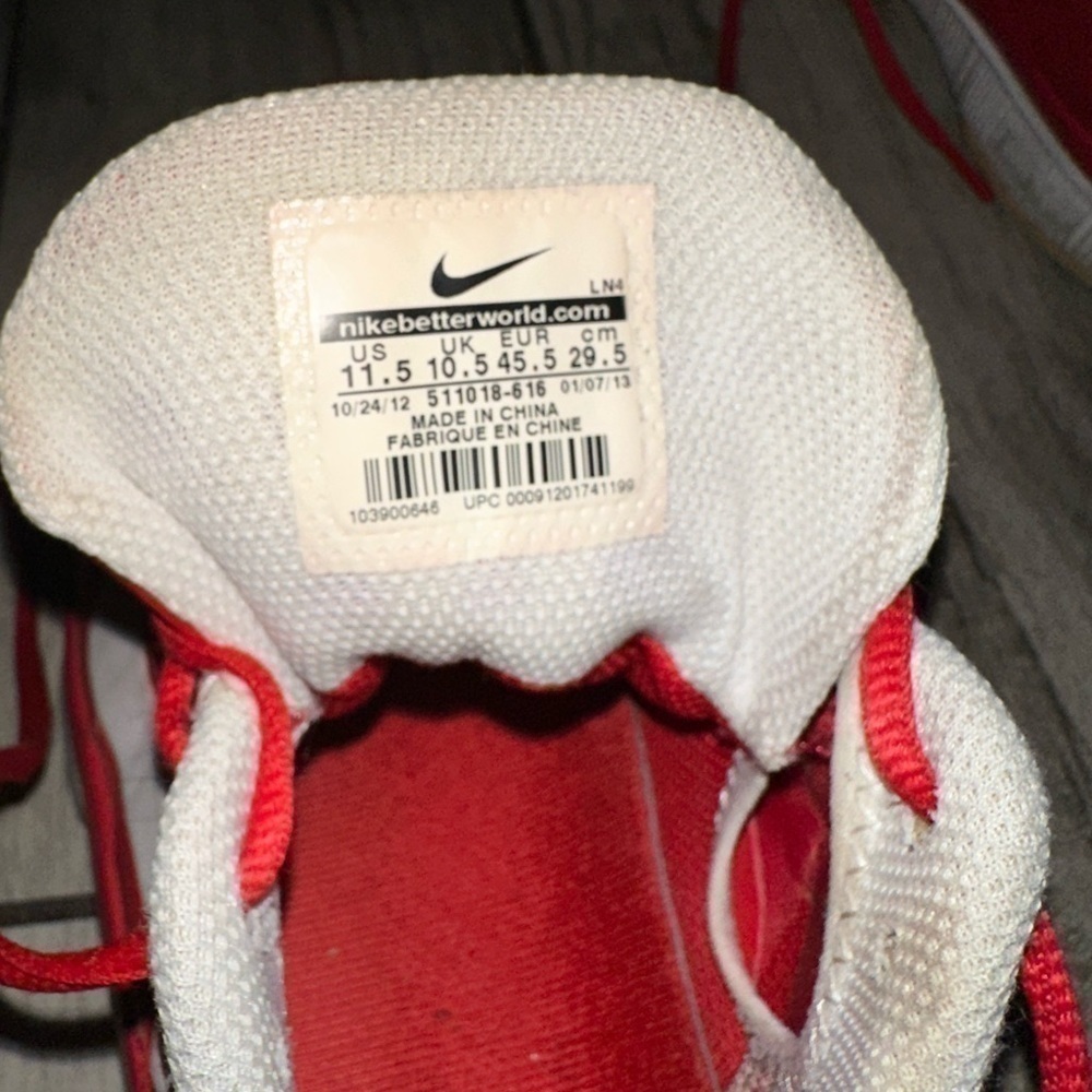 Size 11.5 - Nike Free Trainer 5.0 Red - 511018-616 - Picture 7 of 7